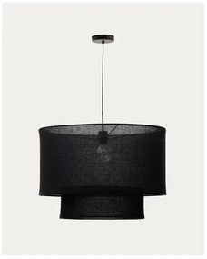 Czarny abażur ø 60 cm Mariela – Kave Home