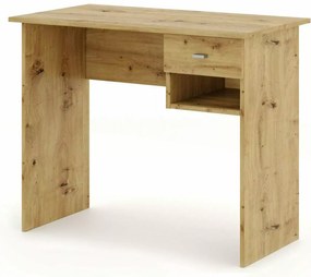 Biurko z blatem w dekorze dąb artisan B-011