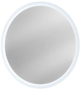 Okrągłe wiszące lustro łazienkowe 80 cm H5-A68