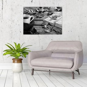 Obraz na szkle - Spokojny jesienny dzień (70x50 cm)