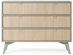 Forest - komoda z szufladami eukaliptus/jodełka scandi