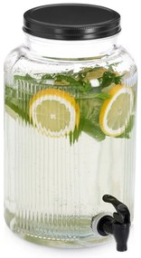 Szklany słoik z kranikiem KITCHEN ESSENTIALS, 3900 ml