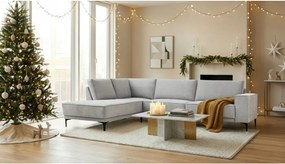 Szary narożnik (lewostronny/w kształcie litery L) Copenhagen – Scandic