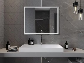 Mexen Taco lustro łazienkowe podświetlane 100 x 80 cm, LED 6000K, antypara - 9805-100-080-611-00