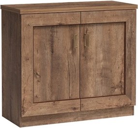 Komoda UDINE - Dąb lefkas / 100 cm / Bez szuflad