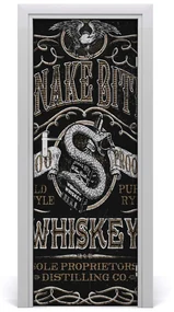 Naklejka fototapeta na drzwi Powiedzenia Whiskey