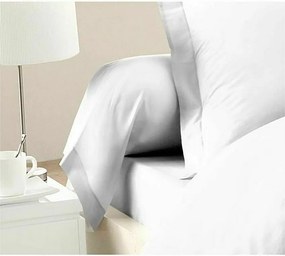 Zestaw 2 poszewek na poduszkę 100% bawełny Biały 85 x 185 cm - Certyfikat OEKO-TEX