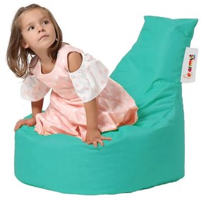 Turkusowy dziecięcy worek do siedzenia Baton – Floriane Garden
