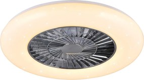 Lampa sufitowa w biało-srebrnym kolorze LED Visby – Trio