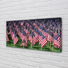 Obraz na płótnie Flagi Stanów Zjednoczonych