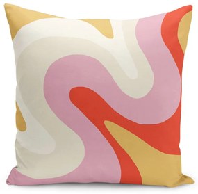 Poszewka na poduszkę 43x43 cm Raspberry Creamsicle – Mila Home