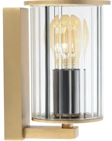 Argon 8752 - Kinkiet zewnętrzny NORFOLK 1xE27/15W/230V IP44 złoty
