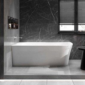 Wanna wolnostojąca przyścienna oszczędzająca miejsce NORA CORNER