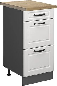 Szafka dolna do kuchni biały domek wiejski 40x60x81.6 r-line