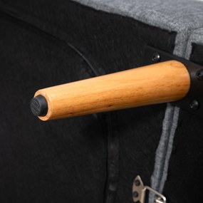 HOMCOM Sofa rozkładana z funkcją spania 173x75x73 cm nowoczesna kanapa | Aosom PL