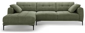 Zielony narożnik (lewostronny/z szezlongiem) Bemy – Micadoni