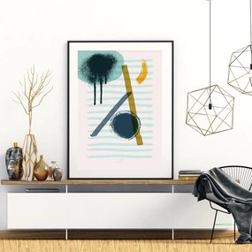 Plakat - Artystyczna abstrakcja (A4)