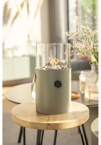 Oliwkowa lampa gazowa Cosi Original, wys. 30 cm