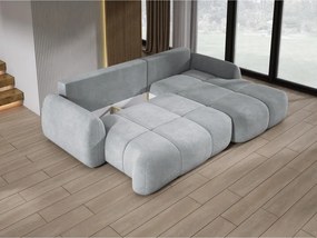Narożnik COCO z funkcją spania poduszkami i pojemnikiem Cloud 81 DOMOHOME
