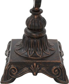 Czarna lampa stołowa z metalowym kloszem (wysokość 40 cm) World Industry – Mauro Ferretti