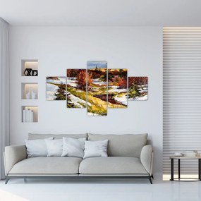 Obraz - Nadejście wiosny (125x70 cm)