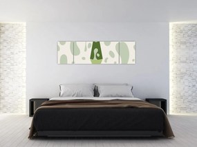 Obraz - Hipisi, lampa lawowa (170x50 cm)
