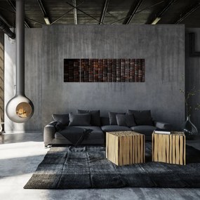 Nowoczesne malarstwo abstrakcyjne (170x50 cm)