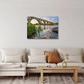 Obraz - Most kolejowy w Richmond (70x50 cm)