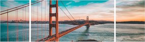 Obraz - Golden Gate, San Francisco (170x50 cm)