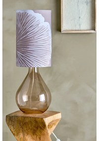 Brązowa lampa stołowa z tekstylnym kloszem (wysokość 65 cm) Leni – Bloomingville
