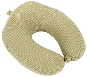 Poduszka podróżna Comfort zielona, 31 x 29 cm