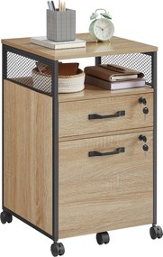 Szafka na Dokumenty, Kontenerek - sonoma - OFC077B11