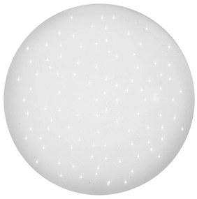 Biały plafon sufitowy led - K127-Asteria