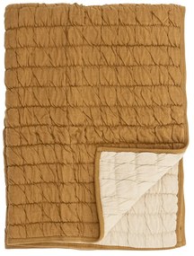 Brązowy bawełniany koc dziecięcy 80x100 cm Baille – Bloomingville Mini