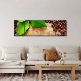 Obraz - Kawa (170x50 cm)