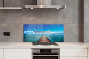 Szkło Ozdobne do Kuchni Letni Rejs po Morzu