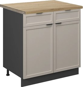 Szafka dolna do kuchni greybeige 80x60x82 fame-line