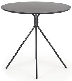 PROMOCJA Czarny stół jadalniany PHANTOM 80x80 II. jakość