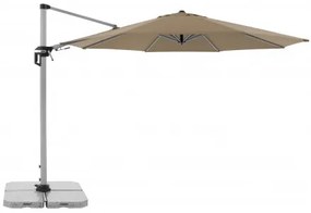 ACTIVE 370 cm - wahadłowy parasol ogrodowy z drążkiem bocznym : Substancja Desen - 846