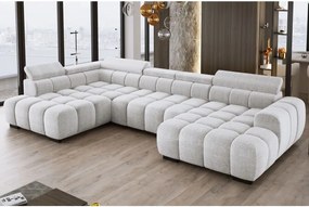 Narożnik BULL XL Lewostronny z elektryczną funkcją regulacji tkanina Eden 18 WERSAL