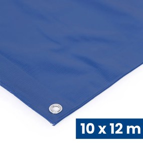 Uniwersalna osłona z siatką, PVC, 500 g/m2, 10 x 12 m