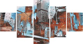Obraz - Wieżowce (125x70 cm)