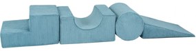 Aesthetic shape set 4-elementowy, turkusowy - meowbaby®