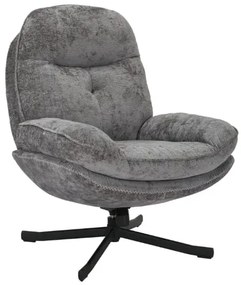 Fotel do salonu HARPER szary obracany SIGNAL