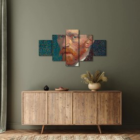 Obraz -  Vincent van Gogh, Self-Portrait, reprodukcje (125x70 cm)