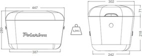 Jasnozielony pojemnik chłodzący 20 l Pop – Polarbox