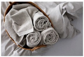 Jasnoszary bawełniany ręcznik frotte 30x30 cm Comfort – Södahl