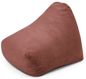 Ceglasty sztruksowy dziecięcy worek do siedzenia Snug 80 – SLOWDOWN