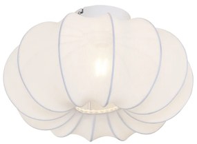 Lampa sufitowa Japandi biała 37 cm - Plu Asyesha