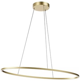 Redo 01-3338 - Ściemnialny żyrandol LED na linkę LEO LED/48W/230V brązowy